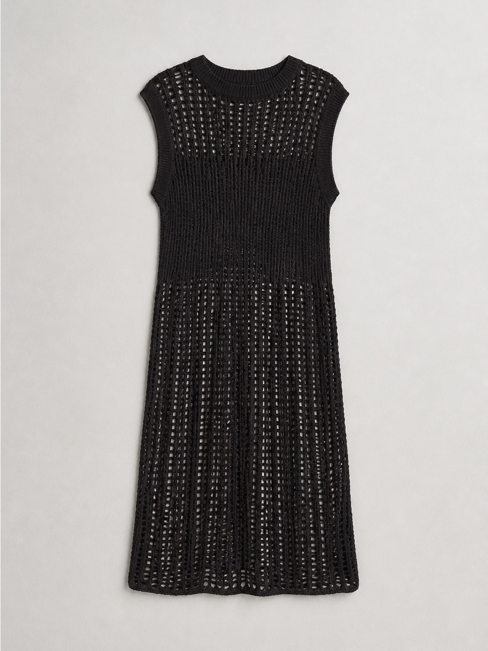 Do everything in love Black Crochet Swim Coverup - Picture 2 of 3